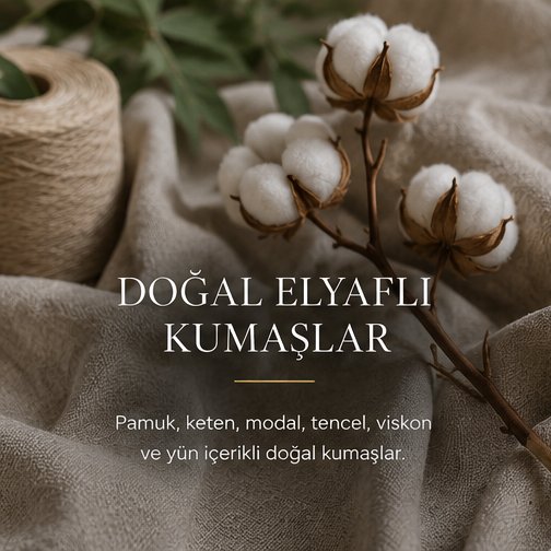 Doğal Elyaflı Kumaşlar
